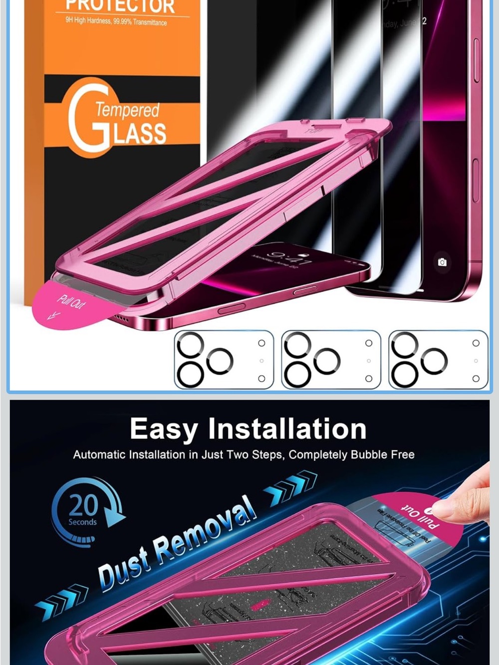 iPhone 18 pro max privacy screen protector